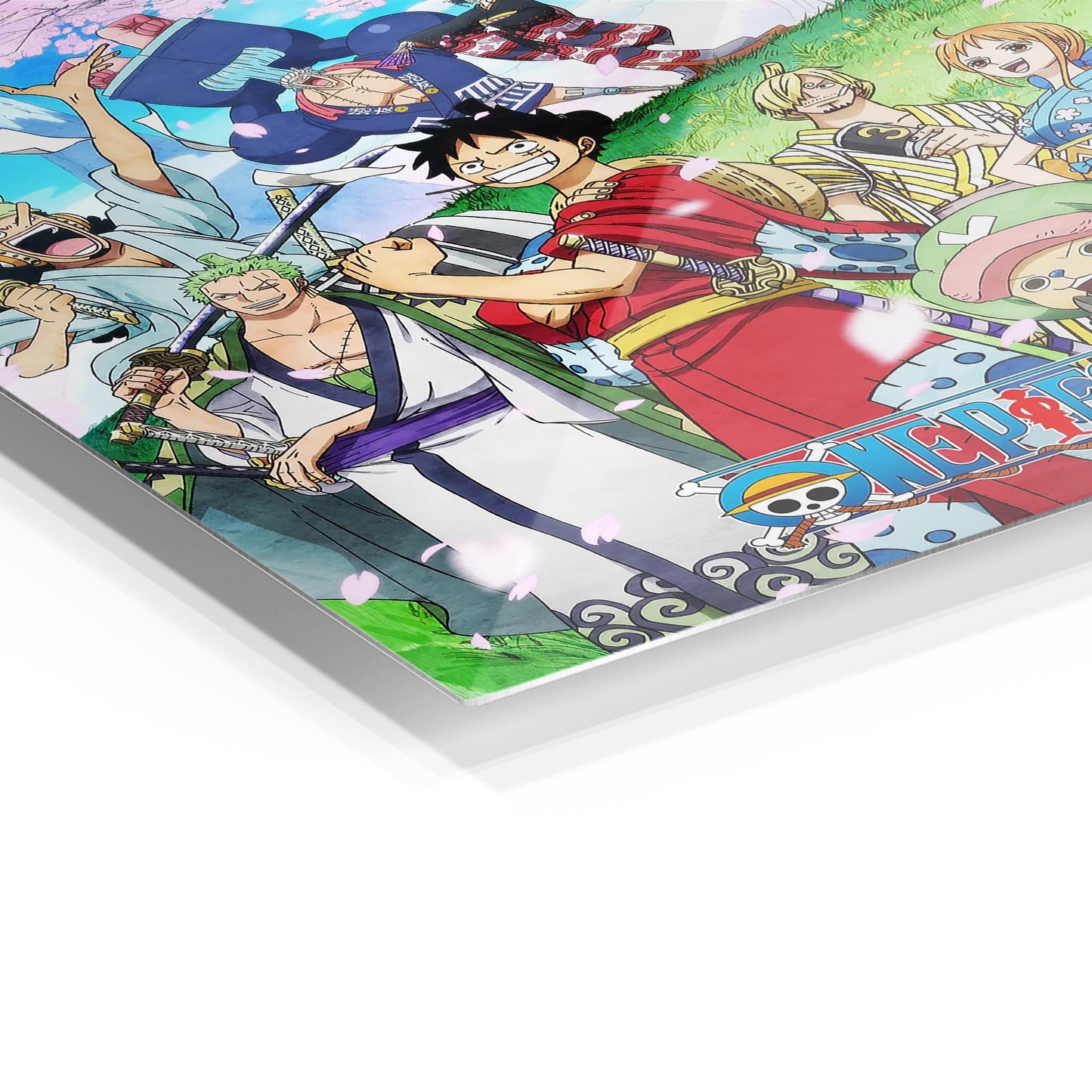 Straw Hats in Wano metal poster