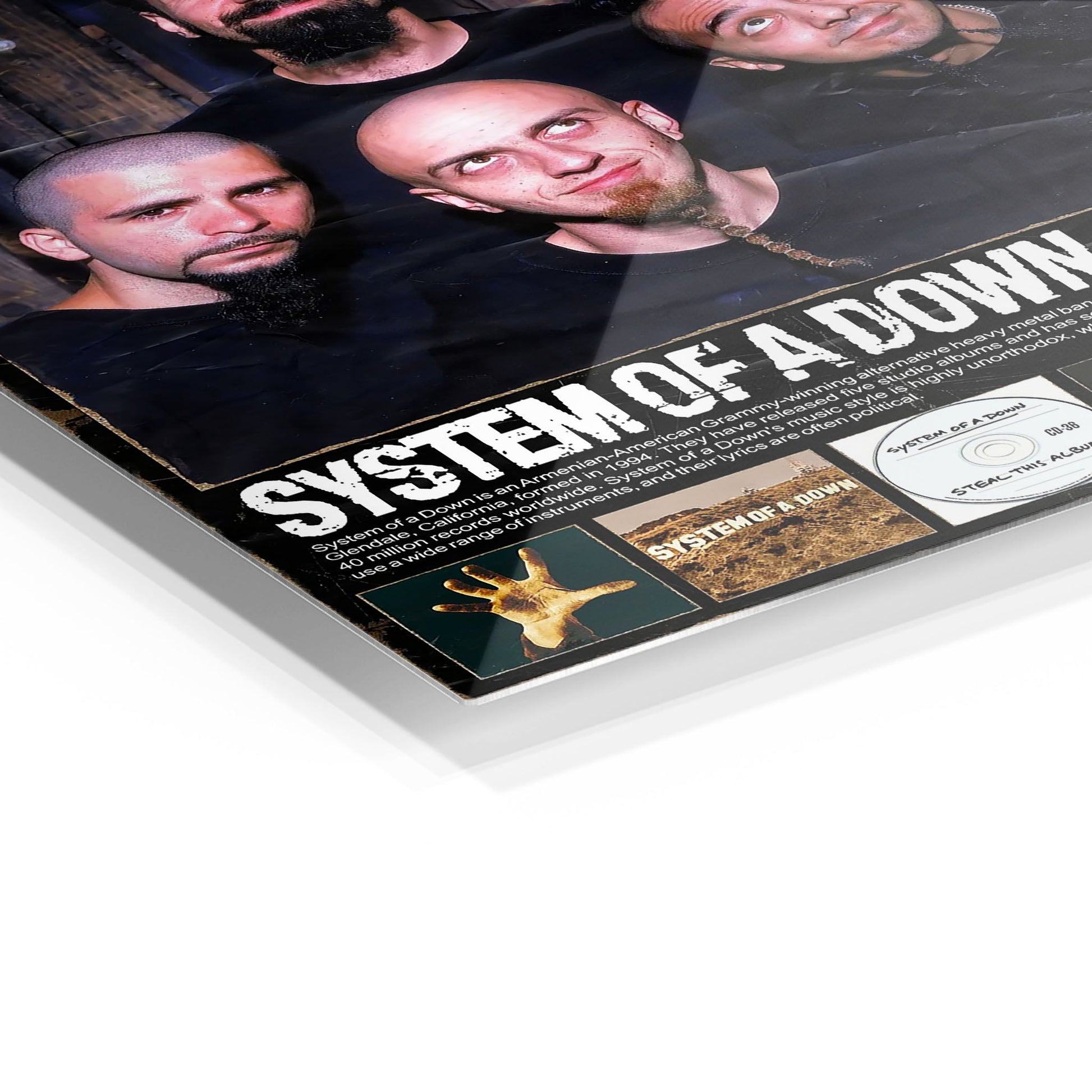 System of a Down Band Poster