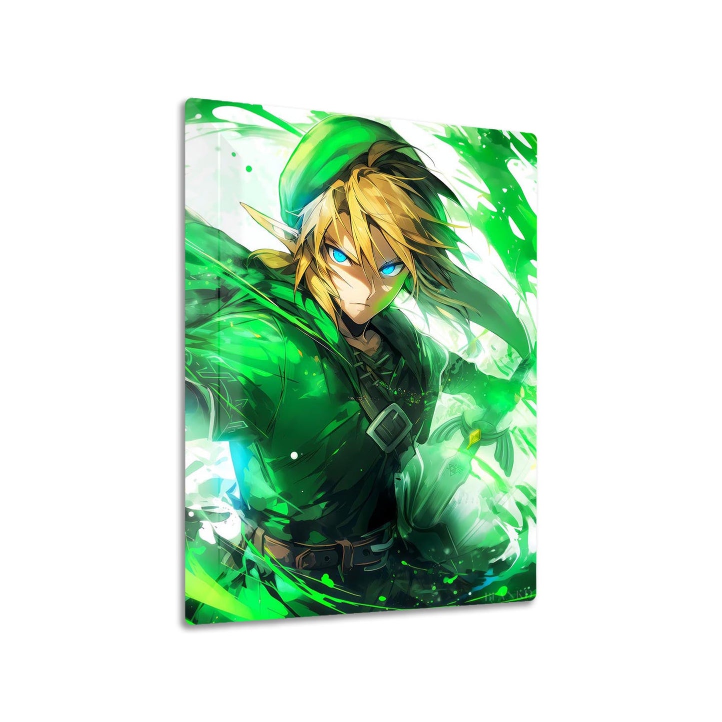 Legend of Zelda Link metal poster