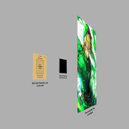 Legend of Zelda Link metal poster