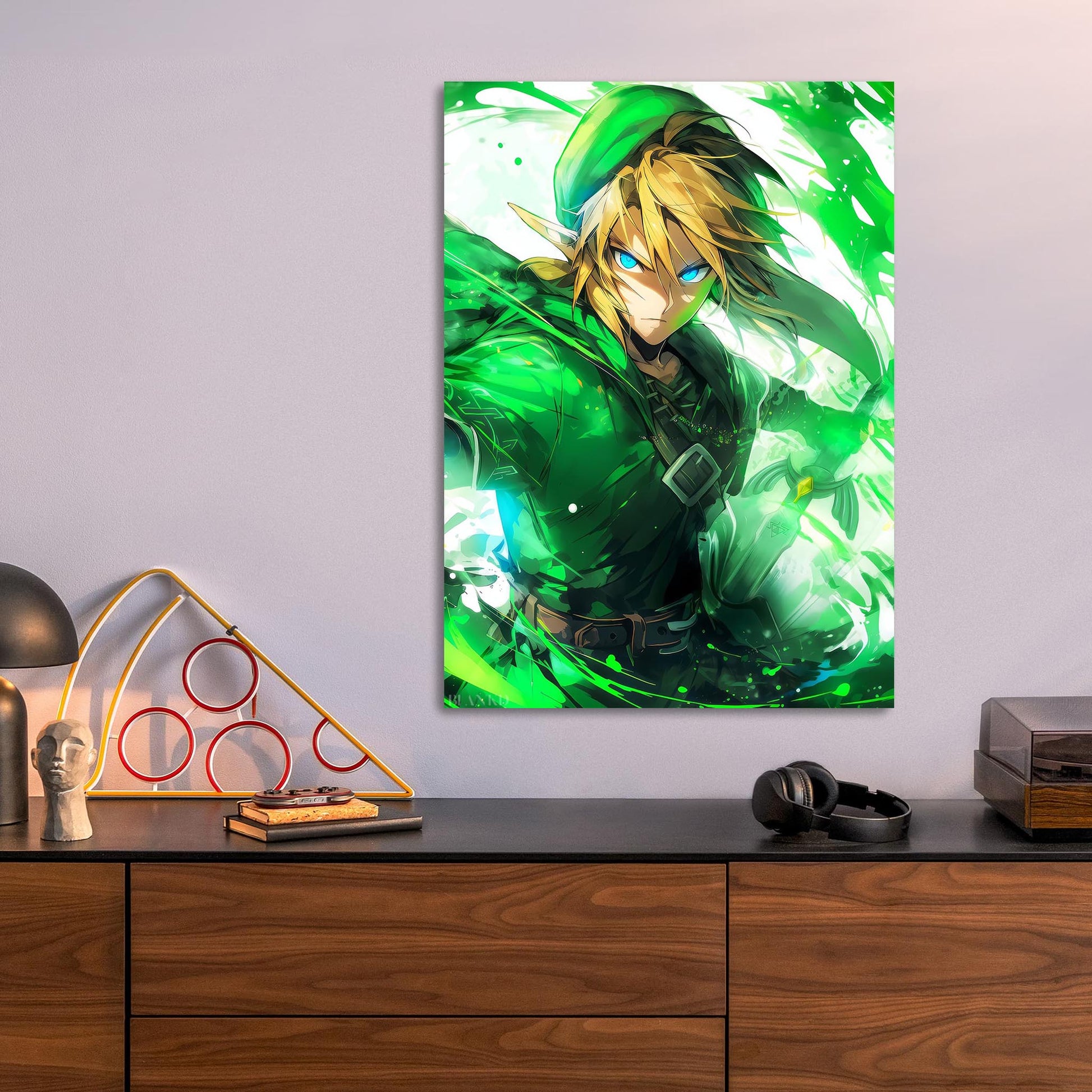 Legend of Zelda Link metal poster
