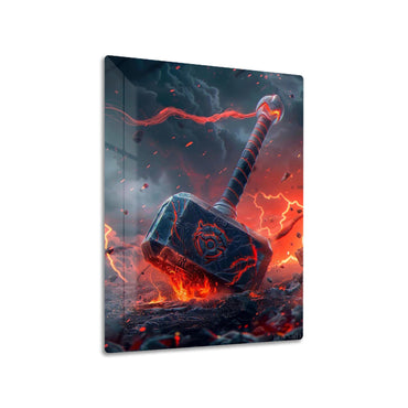 The Legendary Hammer metal poster