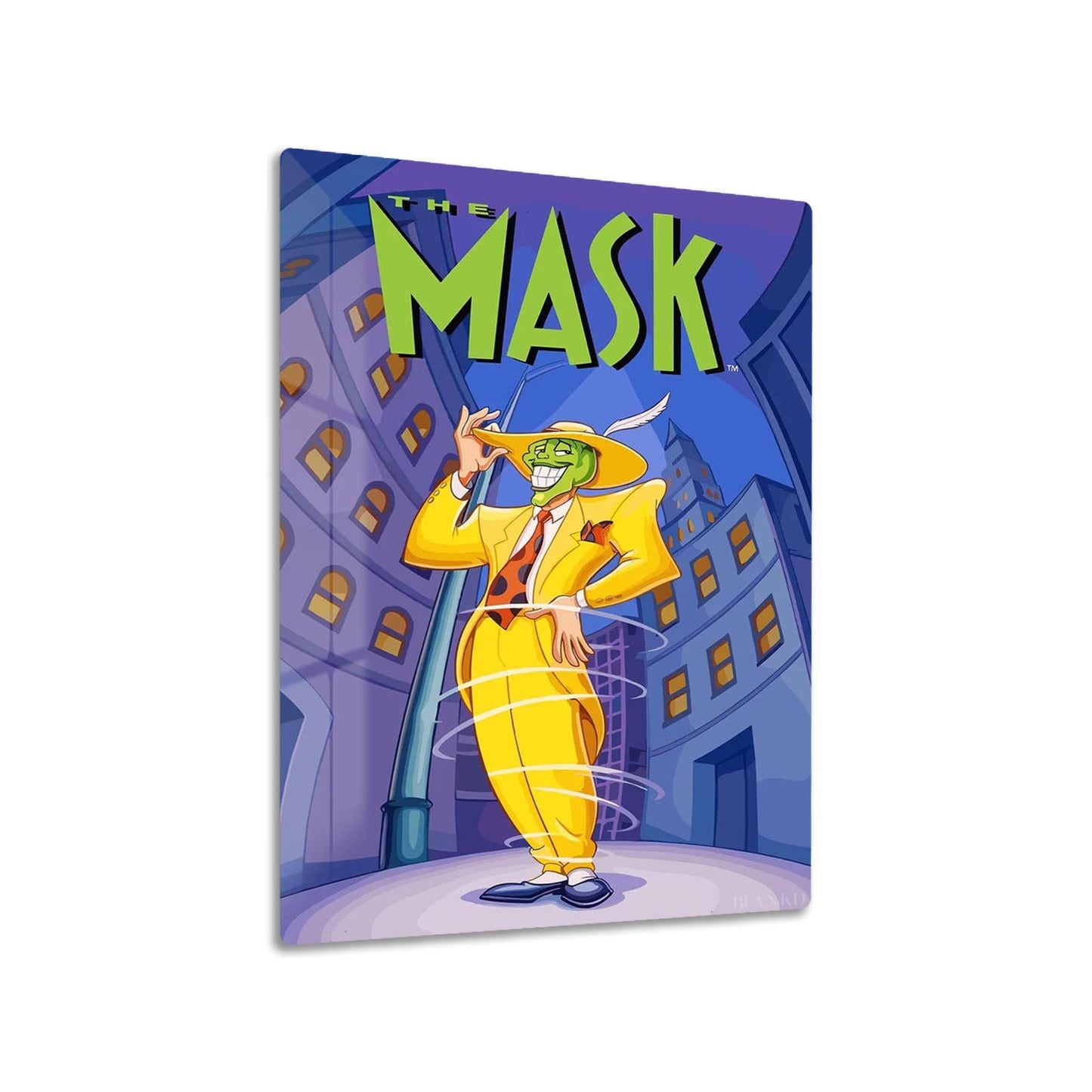 The Mask metal poster