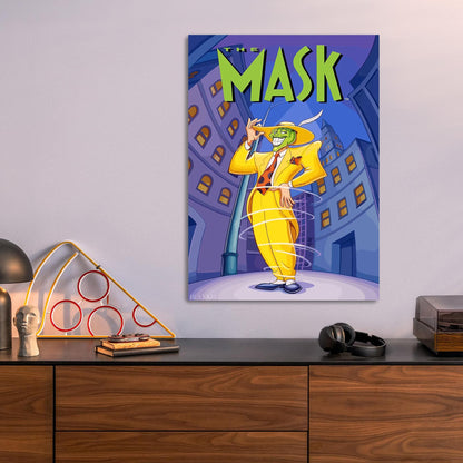 The Mask metal poster