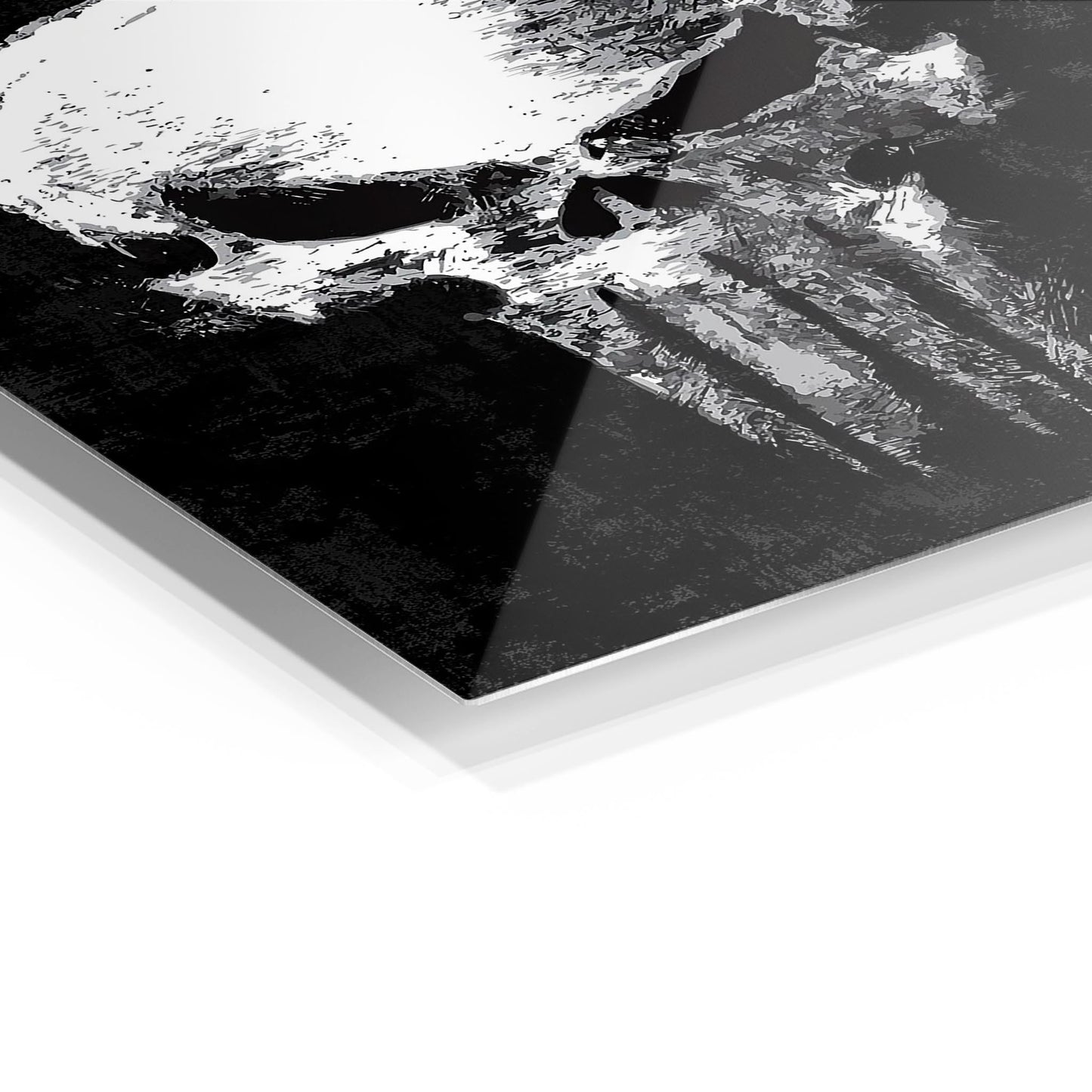 The Punisher Skull metal poster