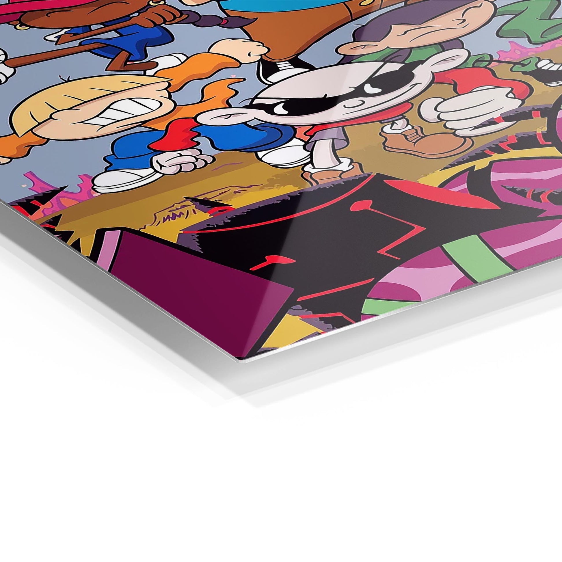 The Grim Adventures metal poster