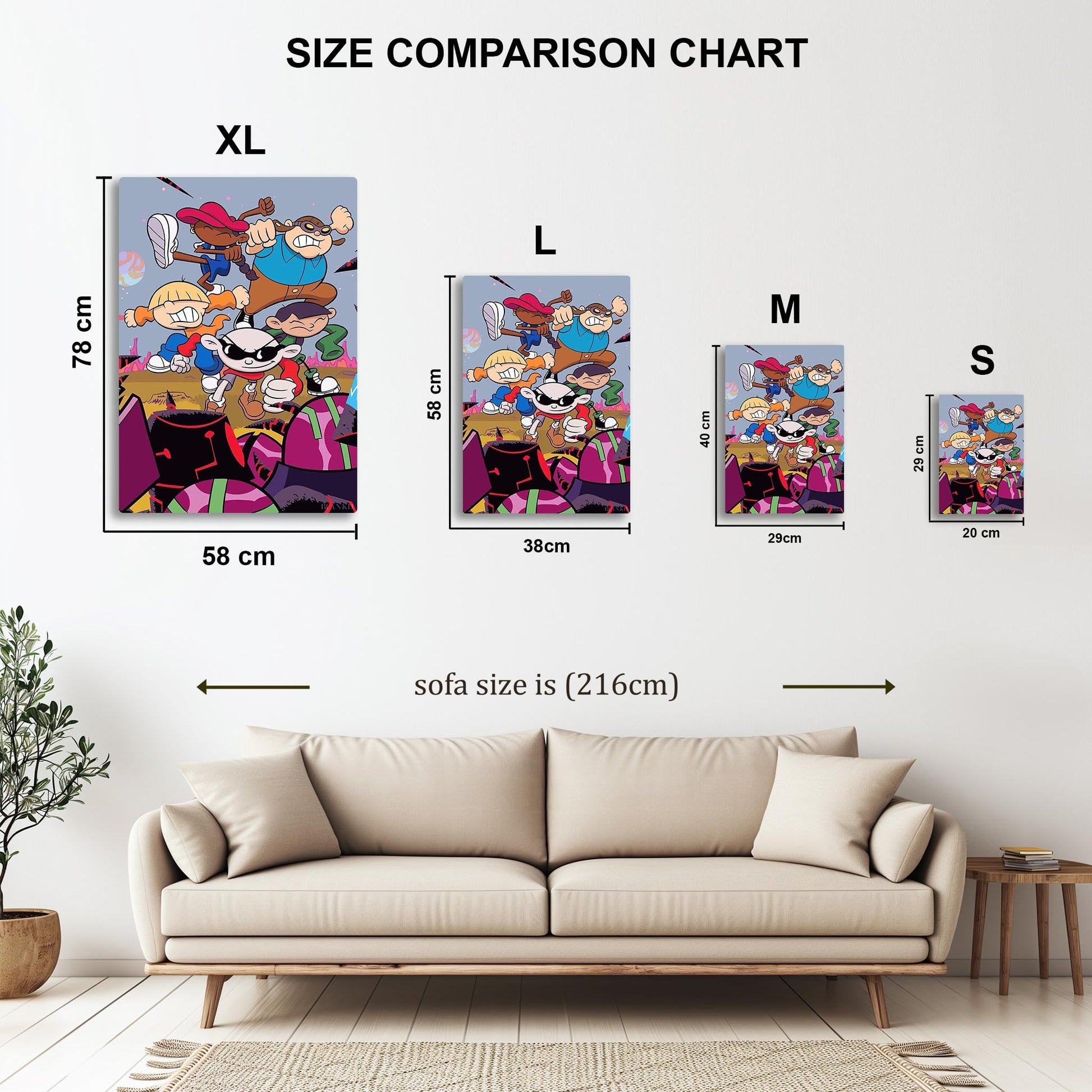 The Grim Adventures metal poster