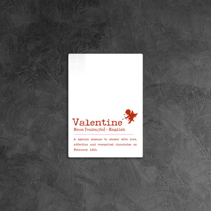 Valentine Definition