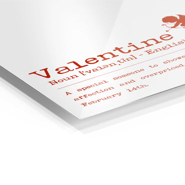 Valentine Definition