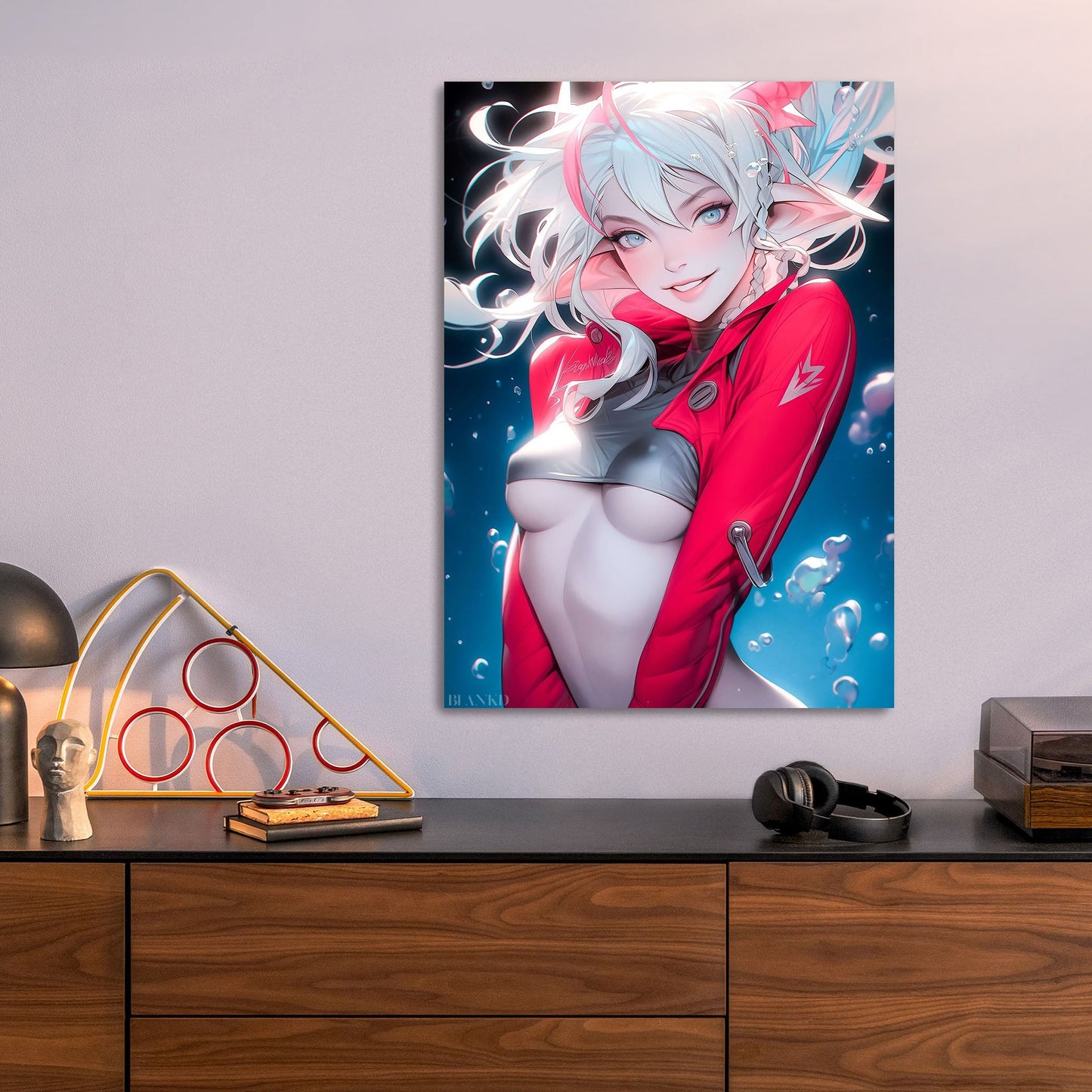 Water Elf Smiling Anime