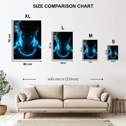 Zoro Blue Neon | One Piece