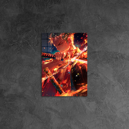 Zoro In Flames