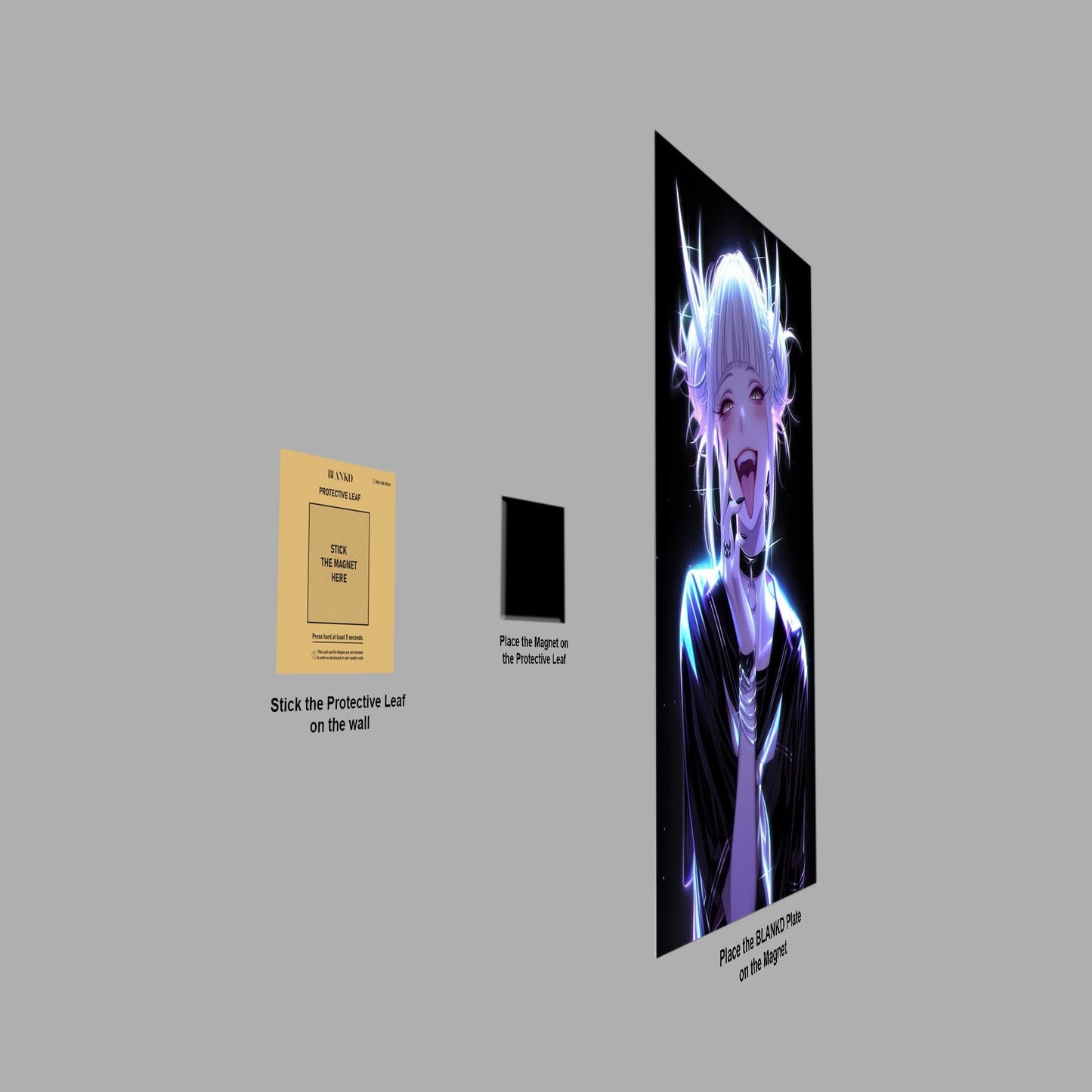 Himiko Toga metal poster