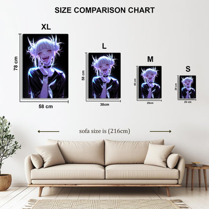 Himiko Toga metal poster