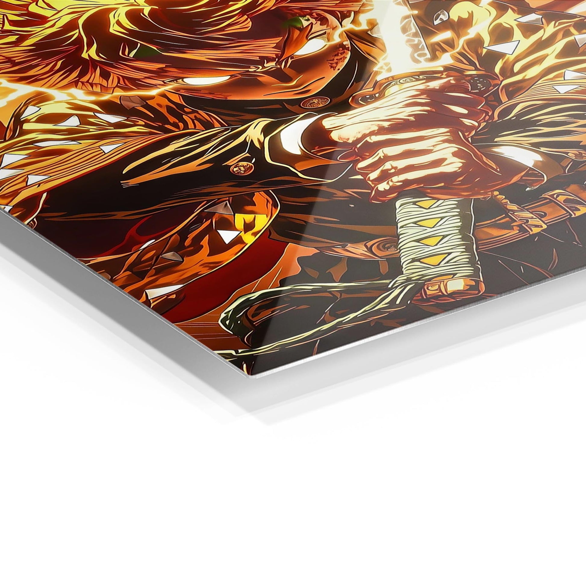 Zenitsu Agatsuma metal poster