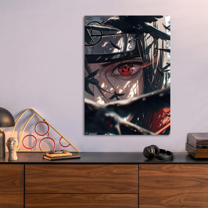 Sharingan Itachi metal poster