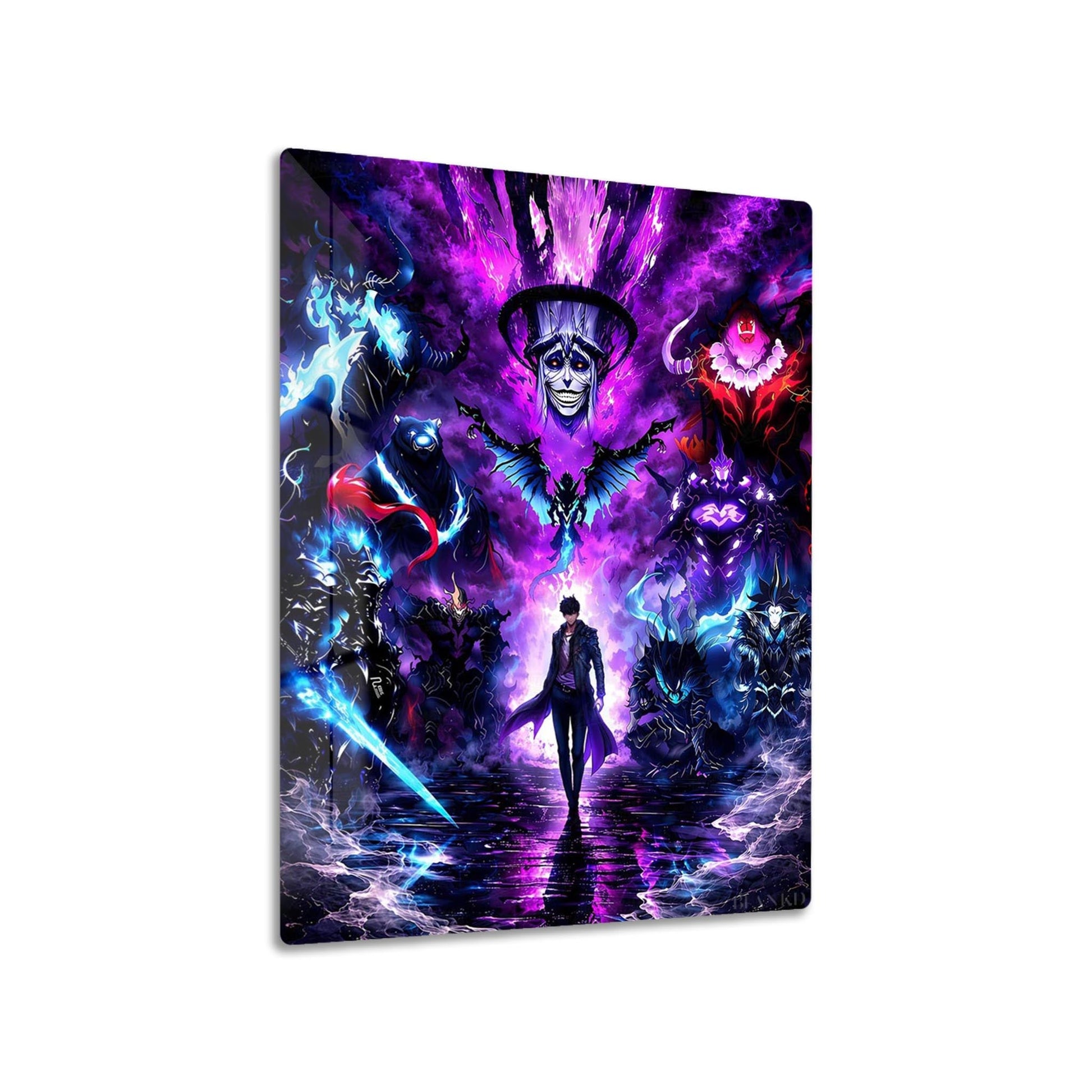 Sung Jinwoo metal poster