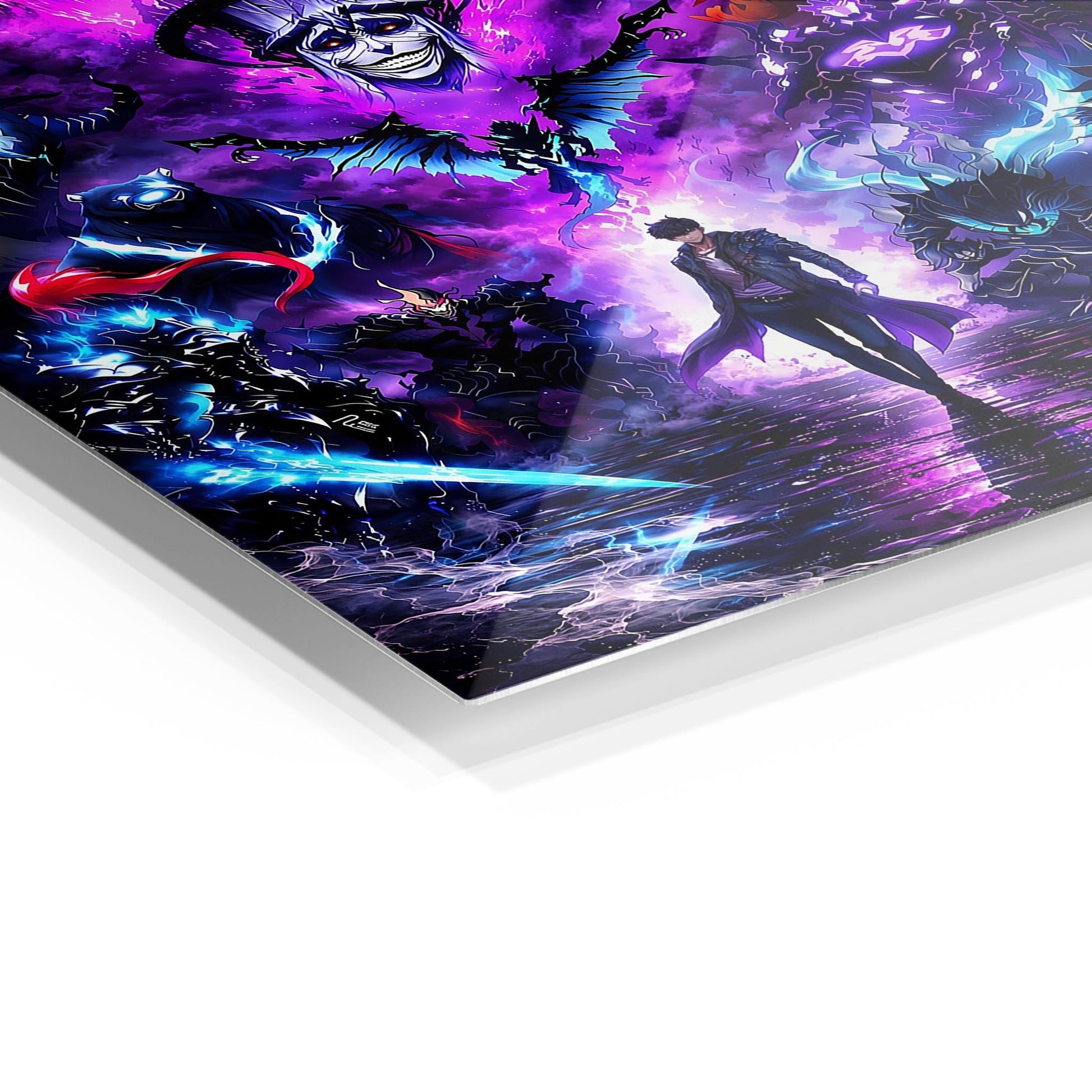 Sung Jinwoo metal poster