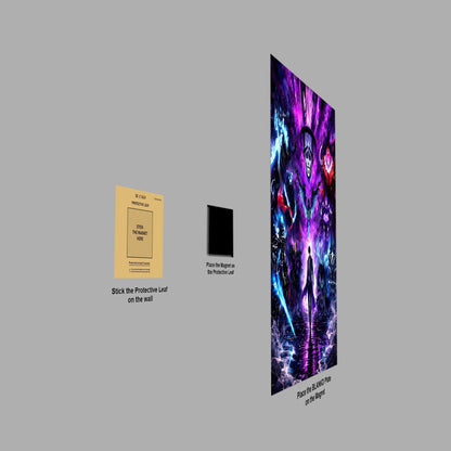 Sung Jinwoo metal poster