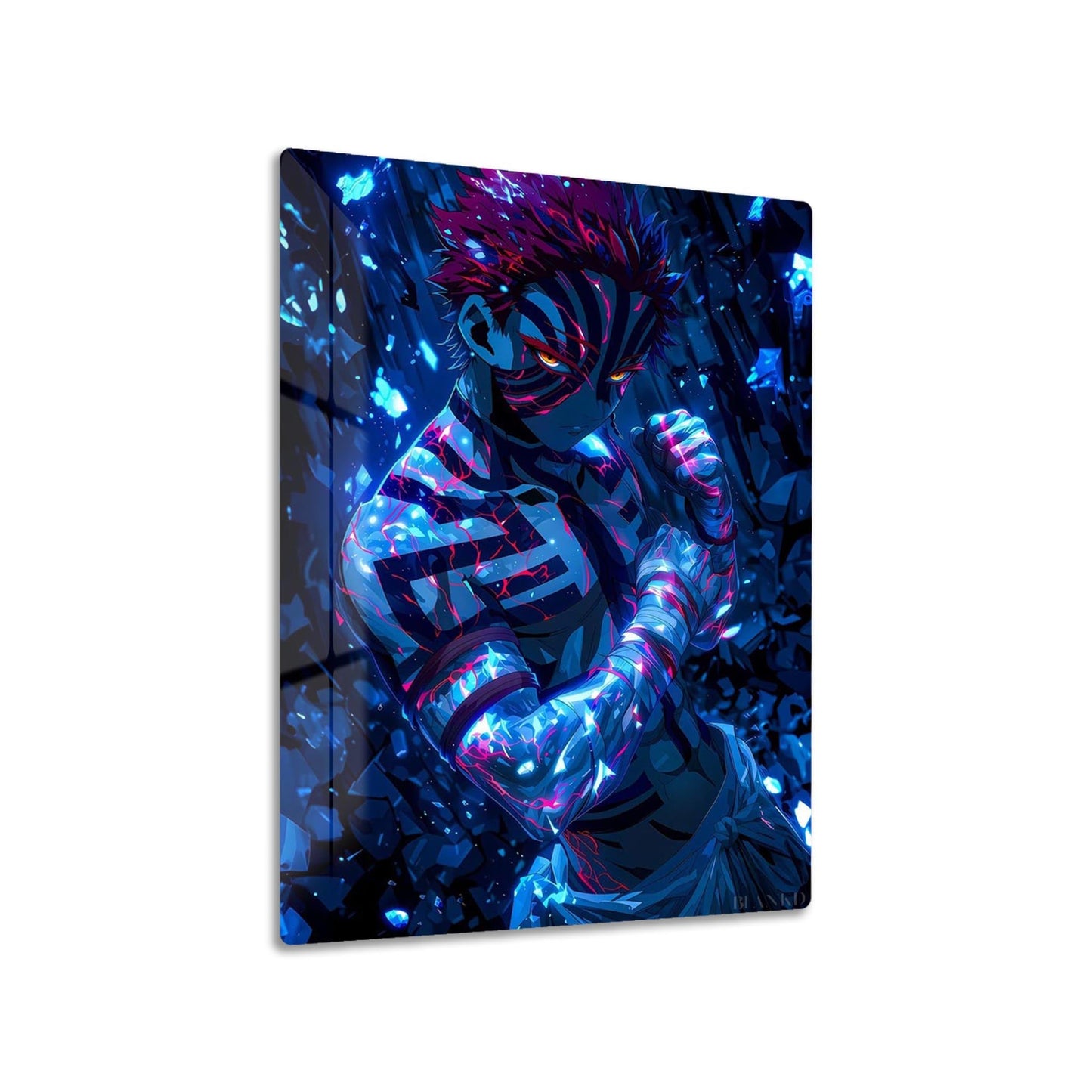 Akaza metal poster