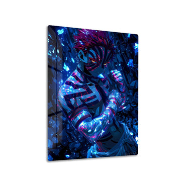 Akaza metal poster
