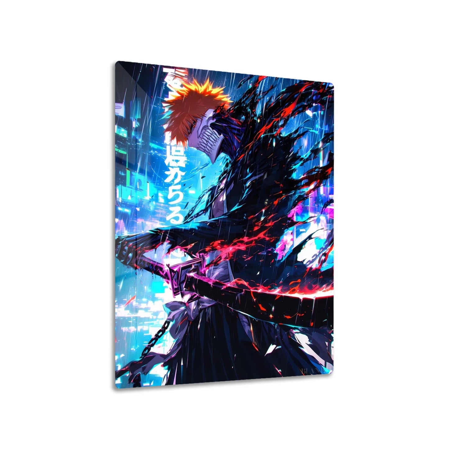 Ichigo Kurosaki metal poster