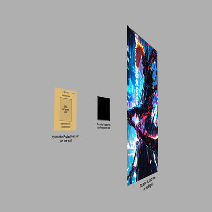 Ichigo Kurosaki metal poster