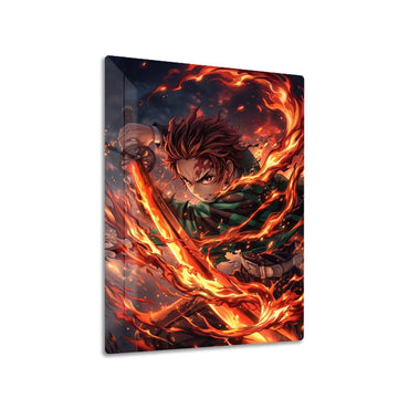 Demon Slayer Corps metal poster