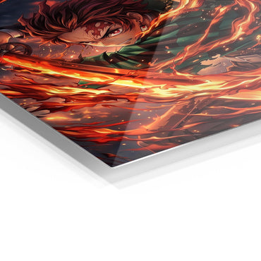 Demon Slayer Corps metal poster