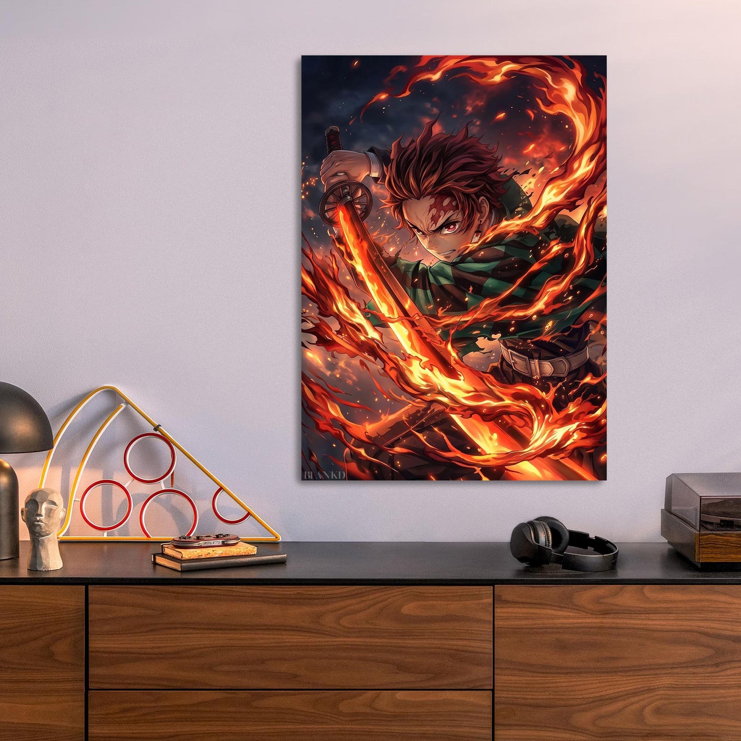 Demon Slayer Corps metal poster