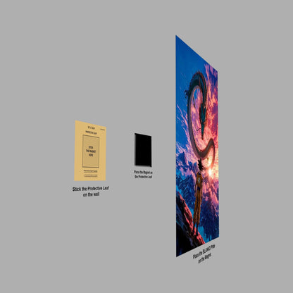 Dragon Summon Goku metal poster