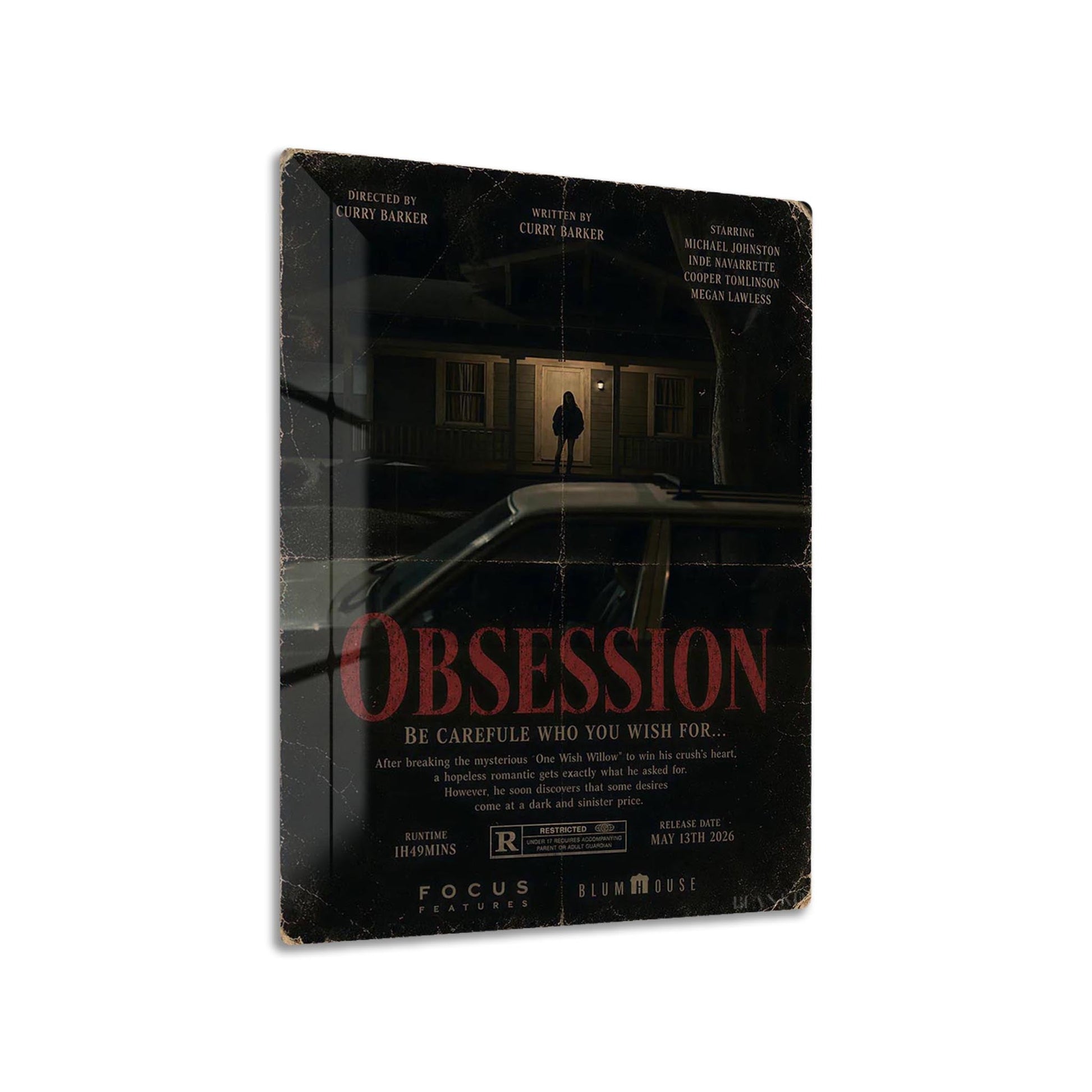 Obsession Worn Out metal poster