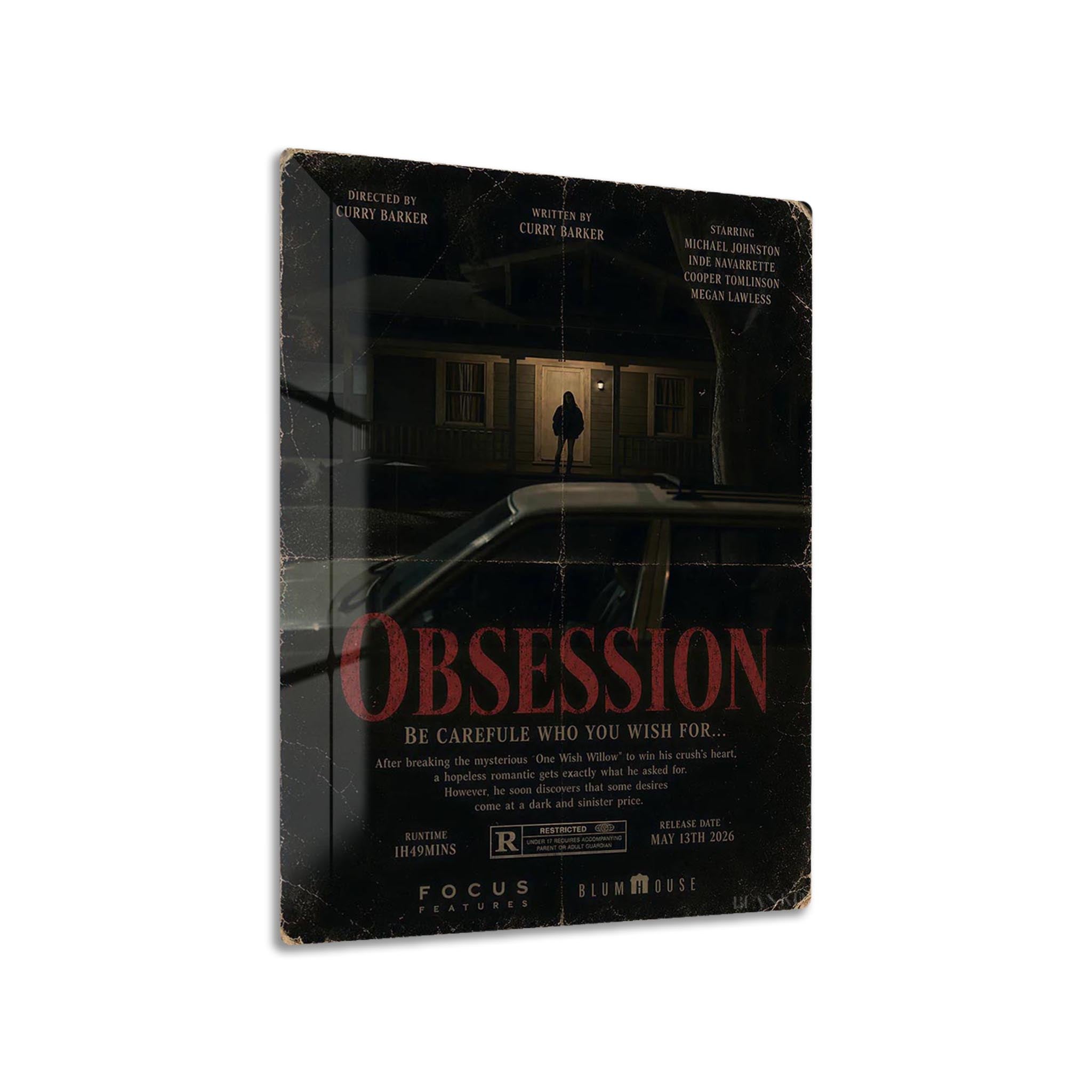 Obsession Worn Out metal poster