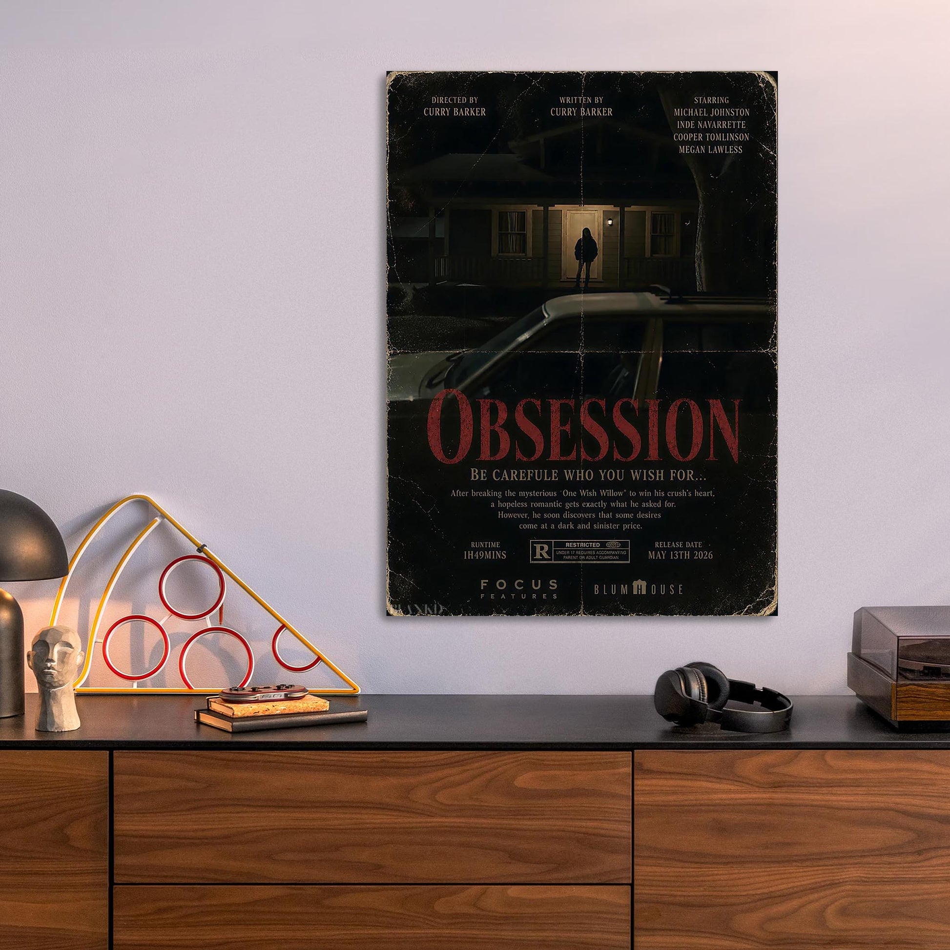 Obsession Worn Out metal poster