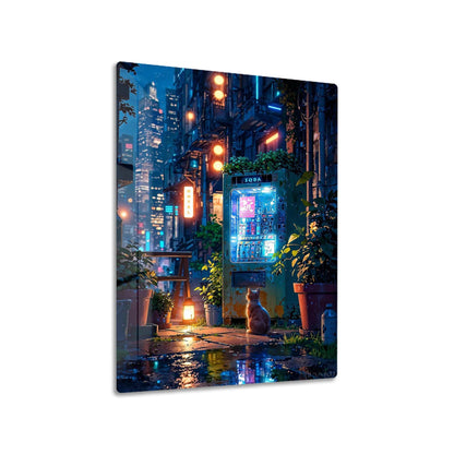 The Vending Machine metal poster