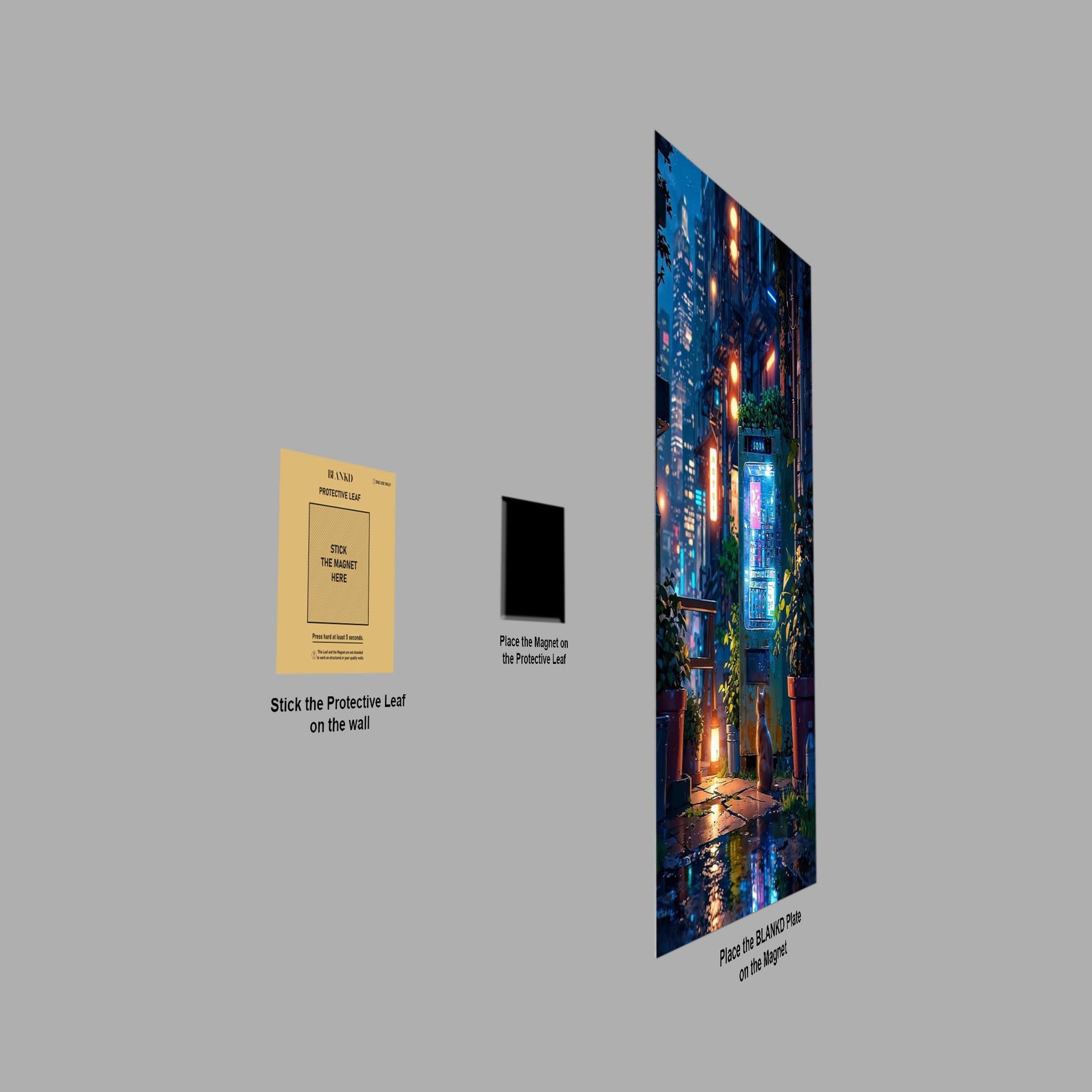 The Vending Machine metal poster