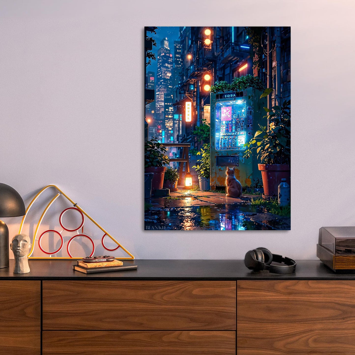 The Vending Machine metal poster