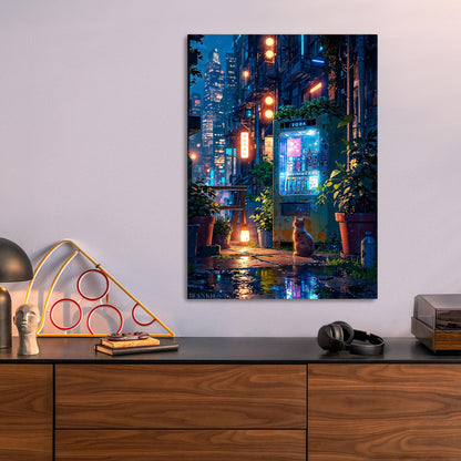 The Vending Machine metal poster