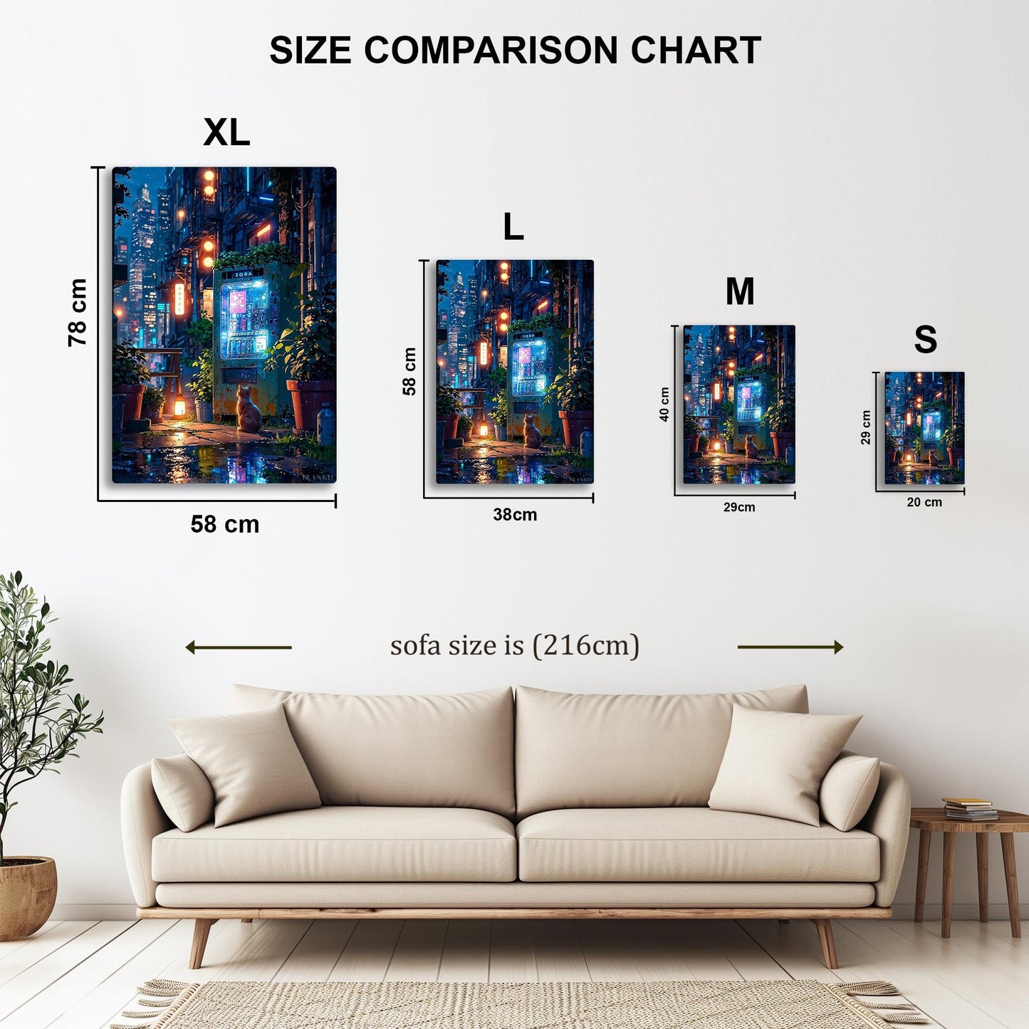 The Vending Machine metal poster