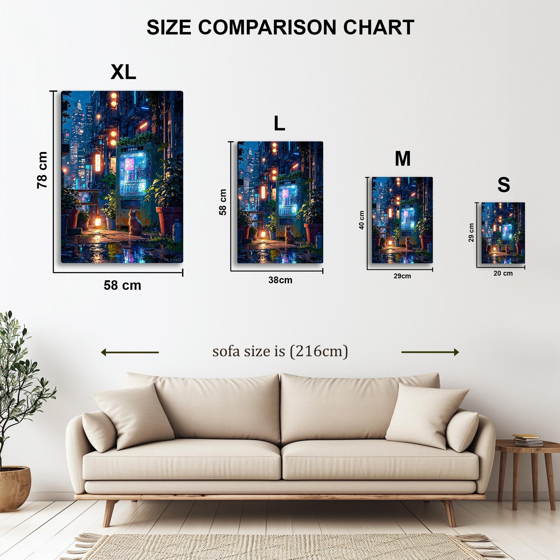 The Vending Machine metal poster