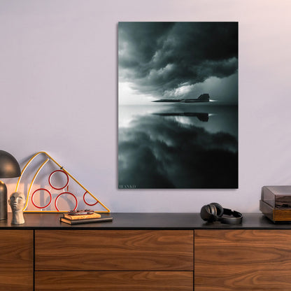 Blackbird metal poster size comparison