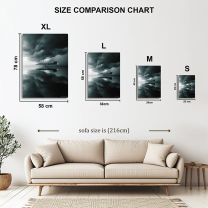 Blackbird metal wall art in styled room setting